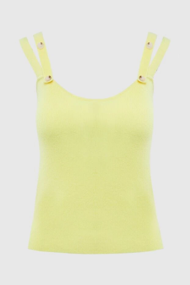 Max&Moi woman women's yellow wool top 168226 - photo 1