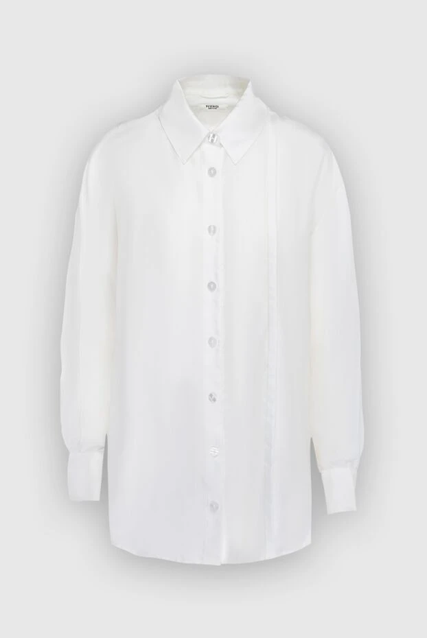 Max&Moi women's silk shirt-blouse white 168236 - photo 1