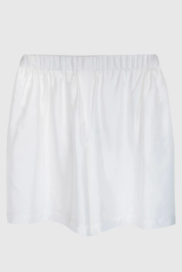 Max&Moi woman white silk shorts for women 168237 - photo 1