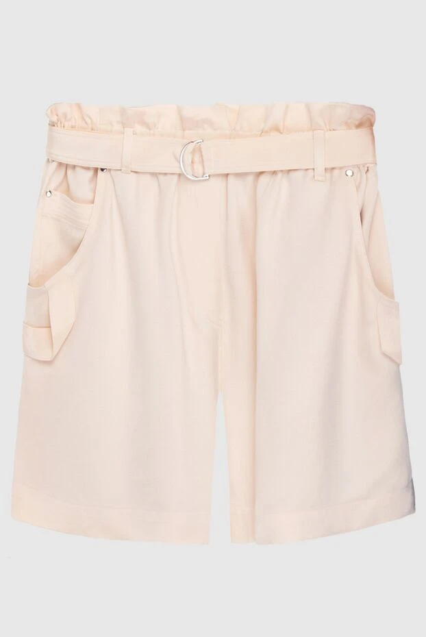 Max&Moi woman beige silk shorts for women buy with prices and photos 168241 - photo 1