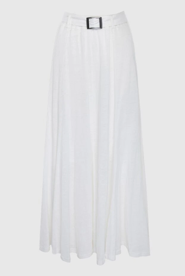 Max&Moi woman white silk skirt for women 168244 - photo 1