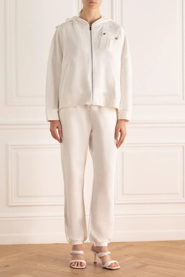 Max&Moi woman white women's walking suit made of cotton buy with prices and photos 168248 - photo 2