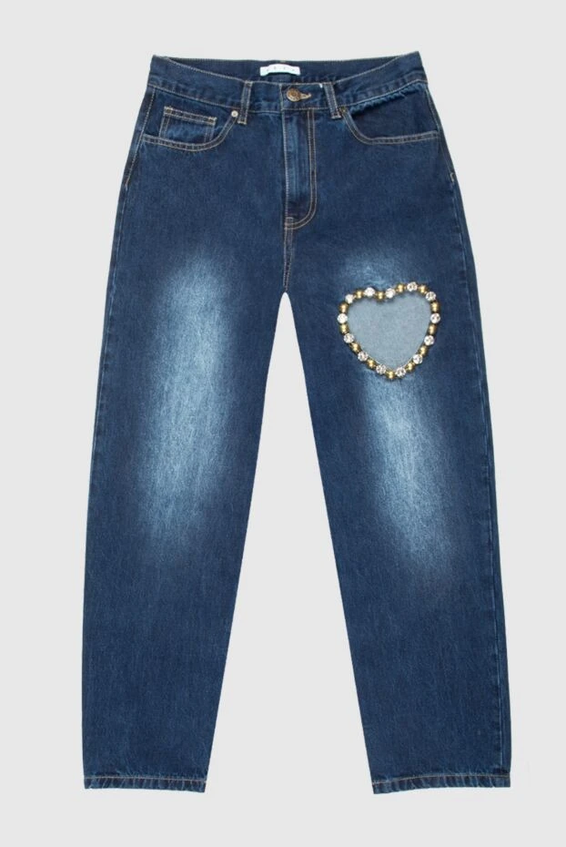 Area женские джинсы из хлопка синие женские купить с ценами и фото 168265 - фото 1
