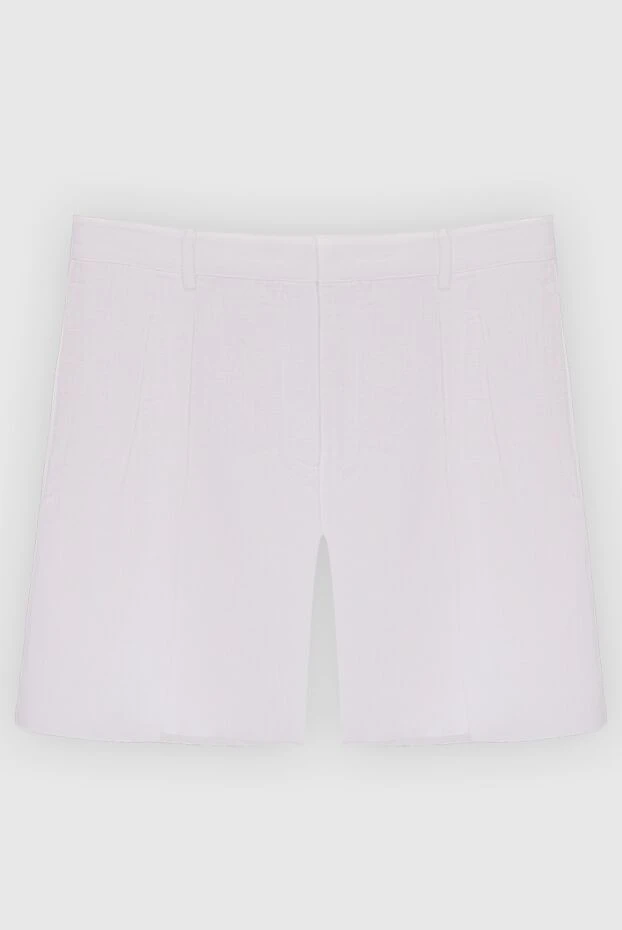 Loro Piana woman white linen shorts for women 168322 - photo 1