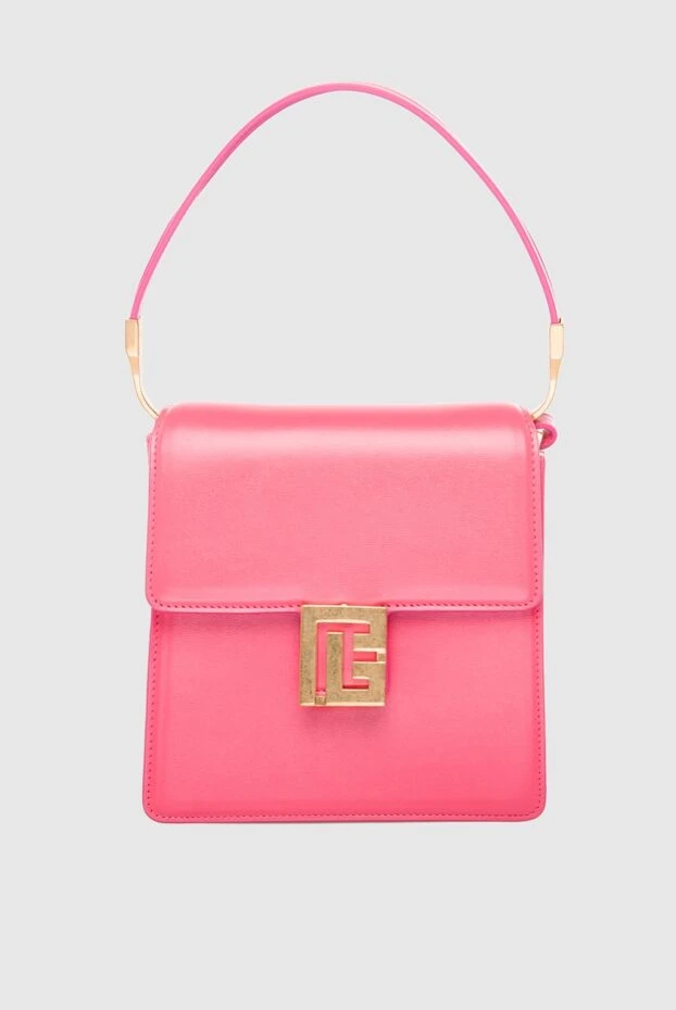 Balmain женские сумка из кожи розовая женская купить с ценами и фото 168347 - фото 1