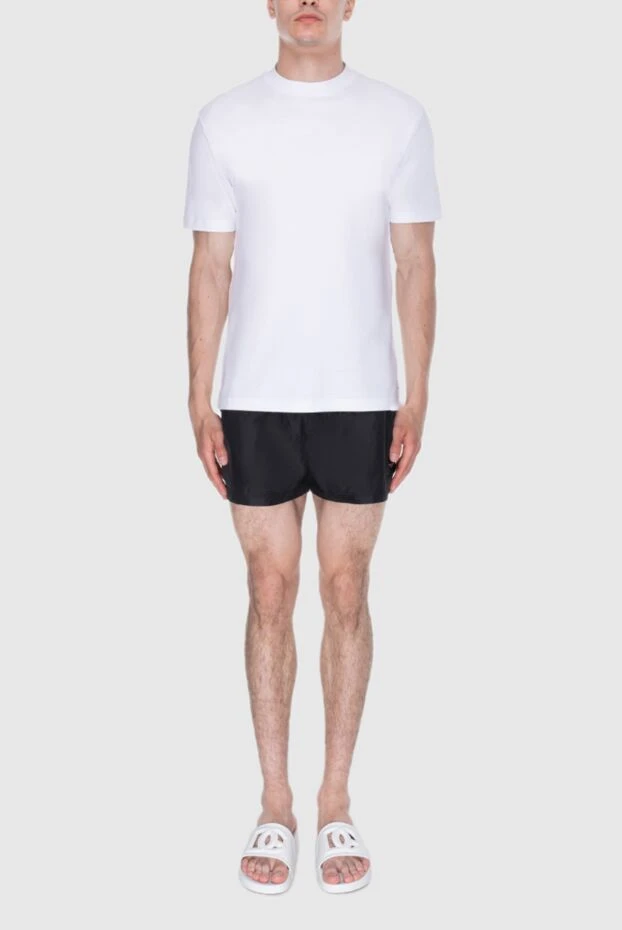 Dolce & Gabbana man men's black polyester beach shorts buy with prices and photos 168391 - photo 2