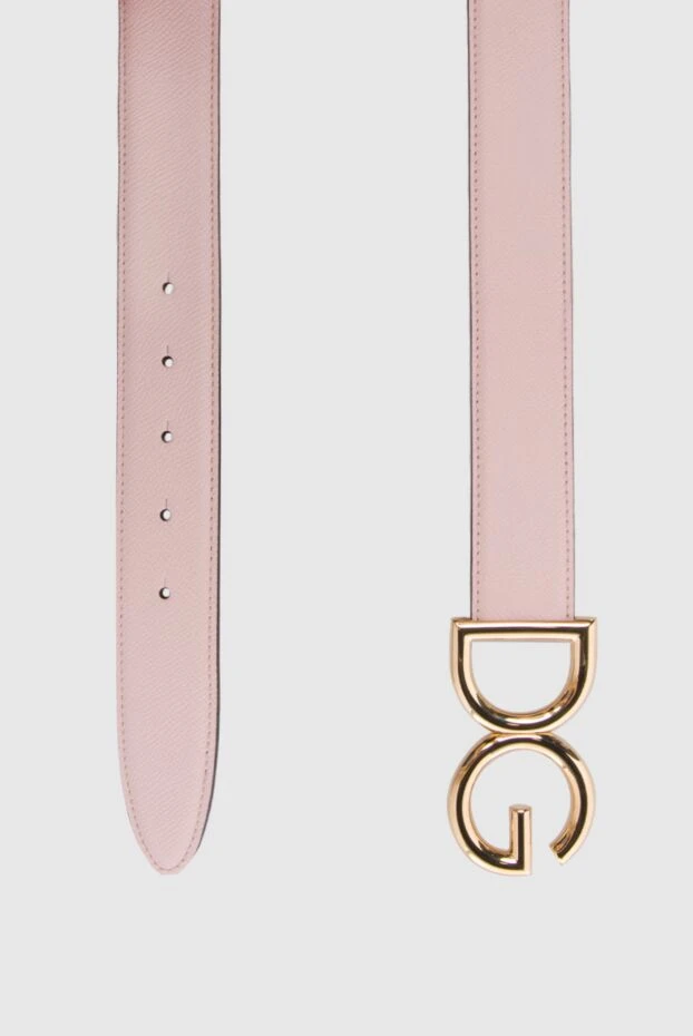 Dolce & Gabbana woman belt women pink for women buy with prices and photos 168397 - photo 2