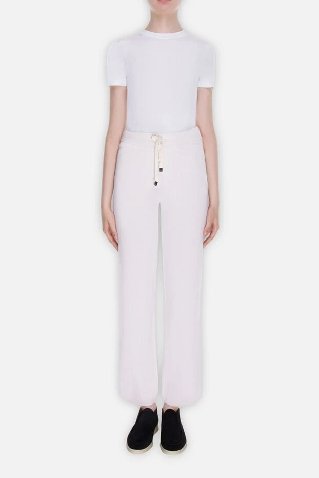 Peserico woman white trousers for women 168441 - photo 2