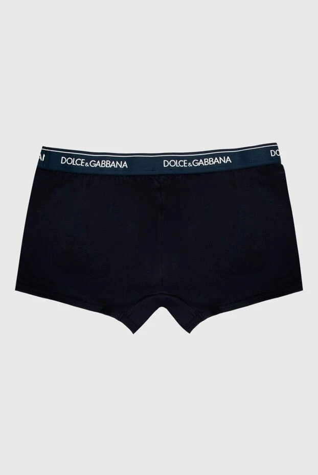 Dolce & Gabbana чоловічі труси боксери з бавовни та еластану чорні чоловічі купити фото з цінами 168463 - фото 2