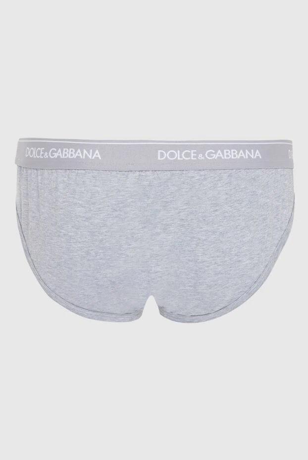 Dolce & Gabbana man briefs made of cotton and elastane, gray for men 168466 - photo 2