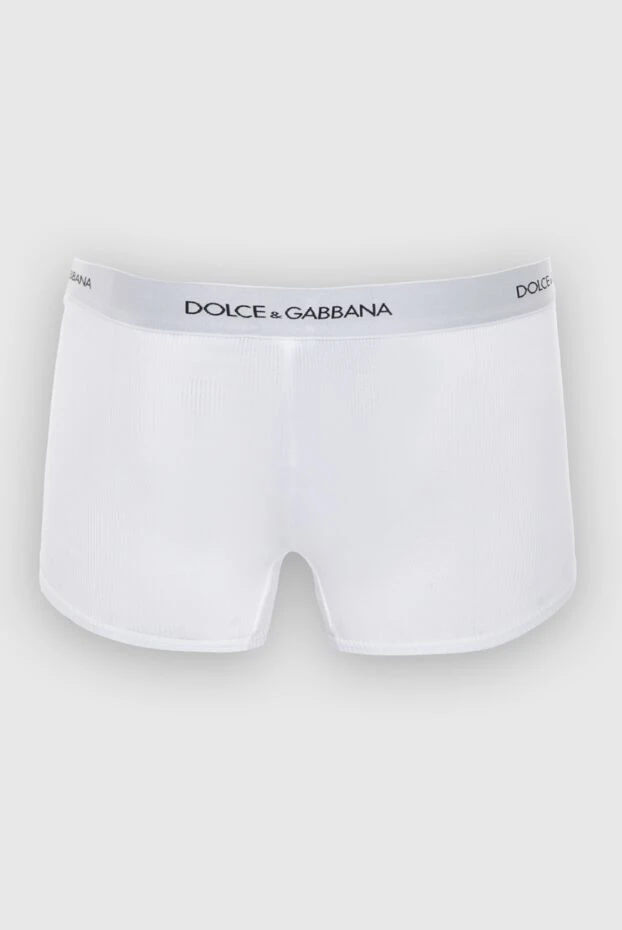 Dolce & Gabbana мужские трусы боксеры из хлопка белые мужские купить с ценами и фото 168472 - фото 2