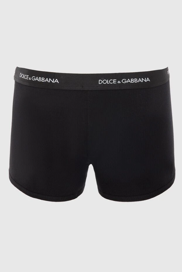 Dolce & Gabbana чоловічі труси боксери з бавовни чорні чоловічі. 168476 - фото 2