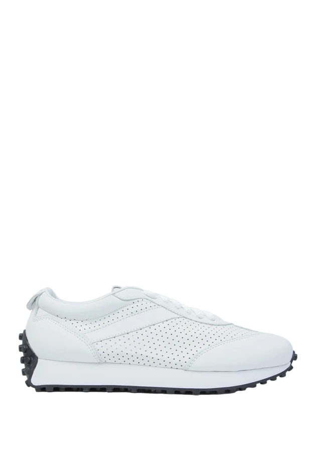Doucal`s man white leather sneakers for men buy with prices and photos 168502 - photo 1