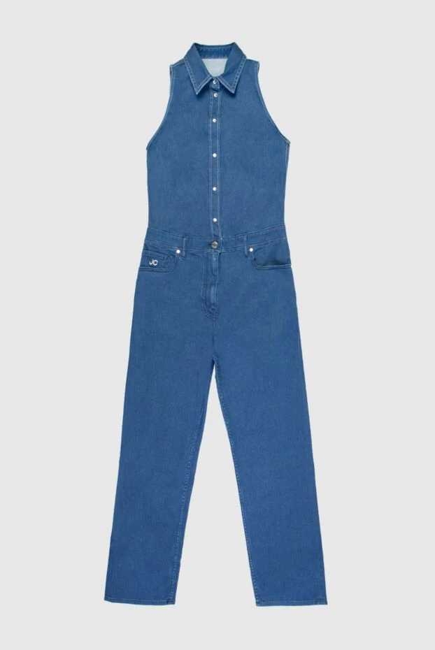 Jacob Cohen woman blue women's cotton and elastane jumpsuit buy with prices and photos 168541 - photo 1