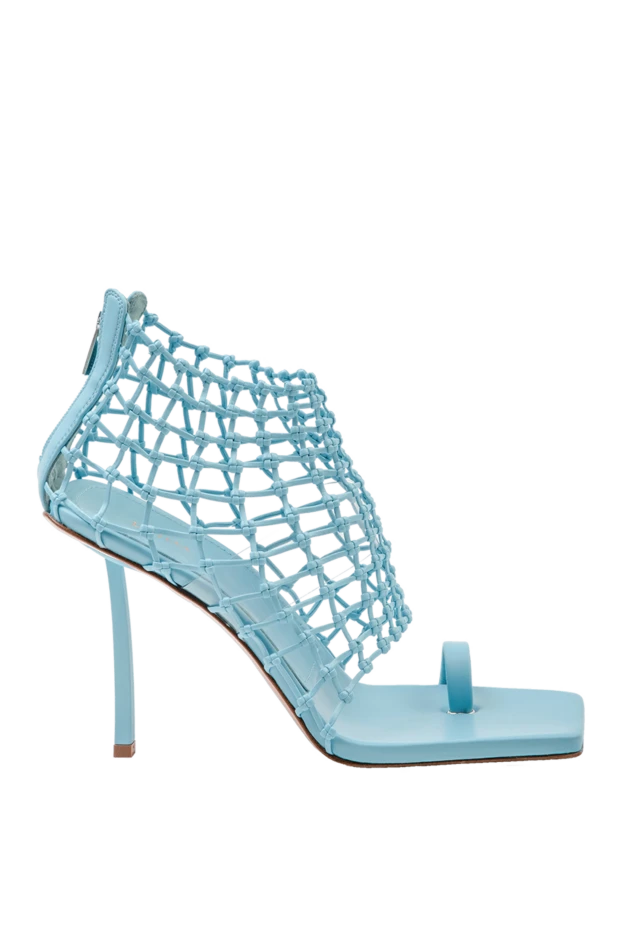 Le Silla woman blue leather sandals for women 168554 - photo 1