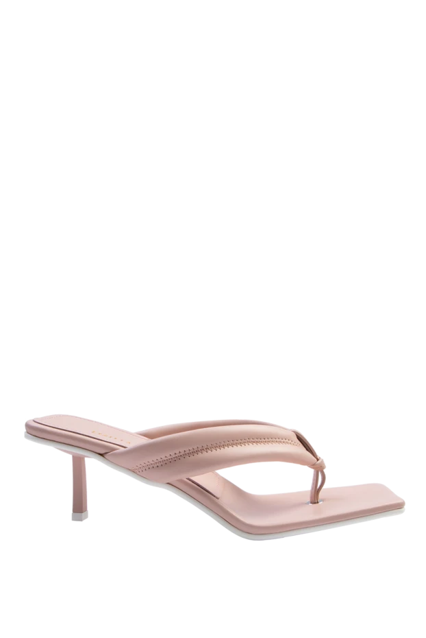 Le Silla woman pink leather mules for women buy with prices and photos 168557 - photo 1