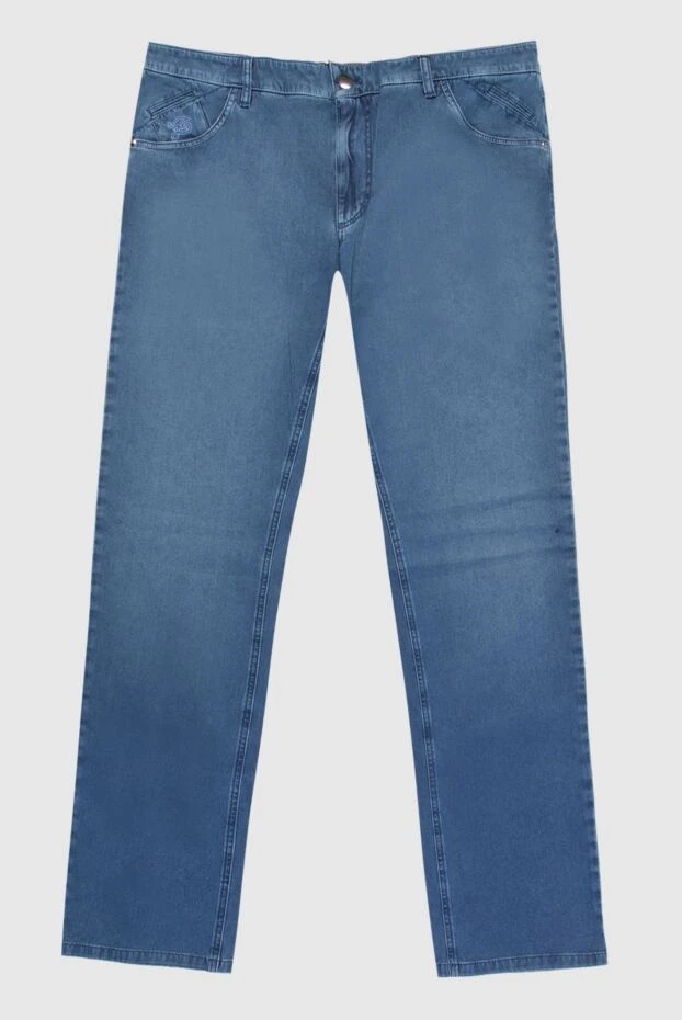 Zilli blue cotton jeans for men 168591 - photo 1