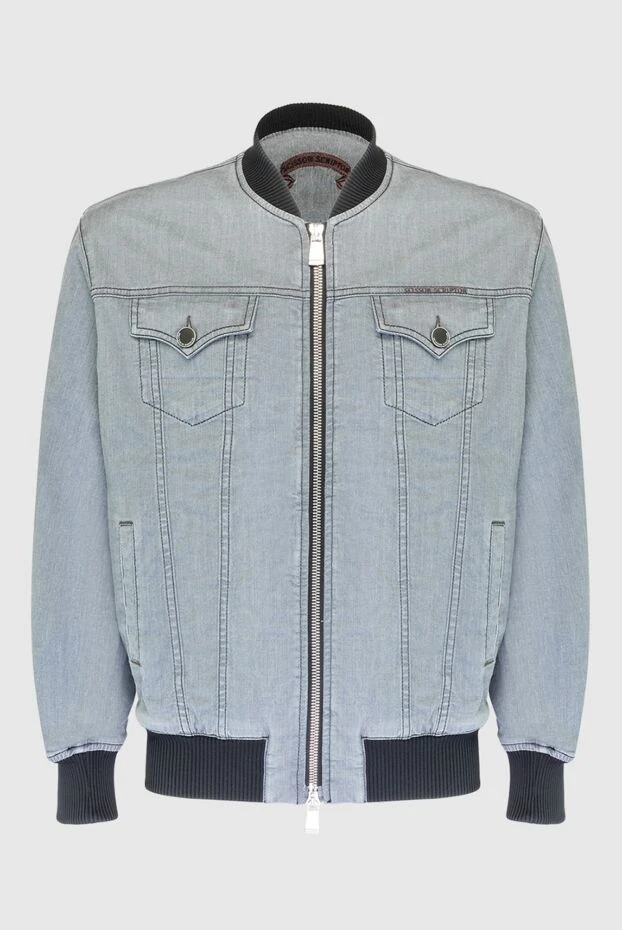 Scissor Scriptor man denim jacket made of cotton, polyester and polyurethane gray for men buy with prices and photos 168622 - photo 1