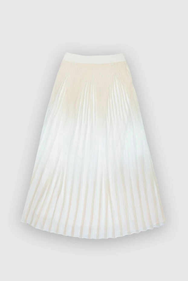 Peserico женские юбка из полиэстера бежевая женская купить с ценами и фото 168648 - фото 1