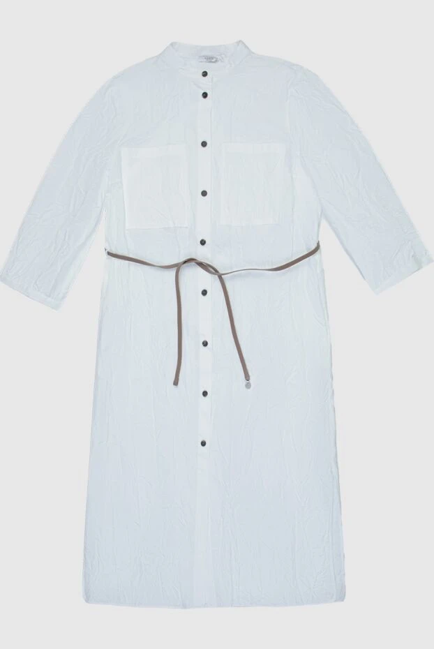 Peserico жіночі сукня з бавовни та поліестеру біла жіноча купити фото з цінами 168650 - фото 1