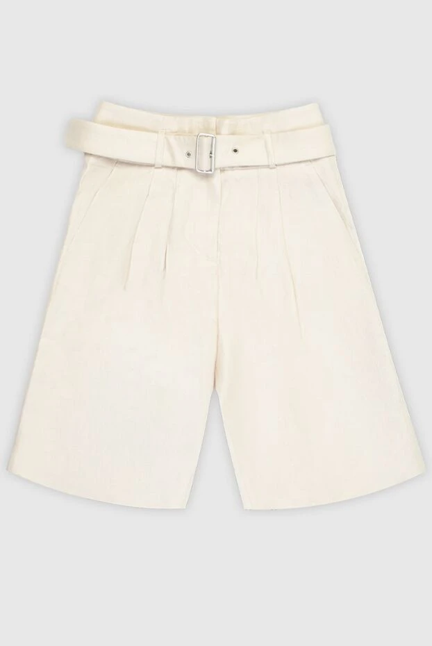 Peserico woman beige polyester and cotton shorts for women buy with prices and photos 168654 - photo 1