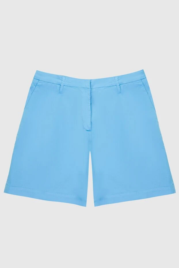 Jacob Cohen blue cotton shorts for women 168705 - photo 1