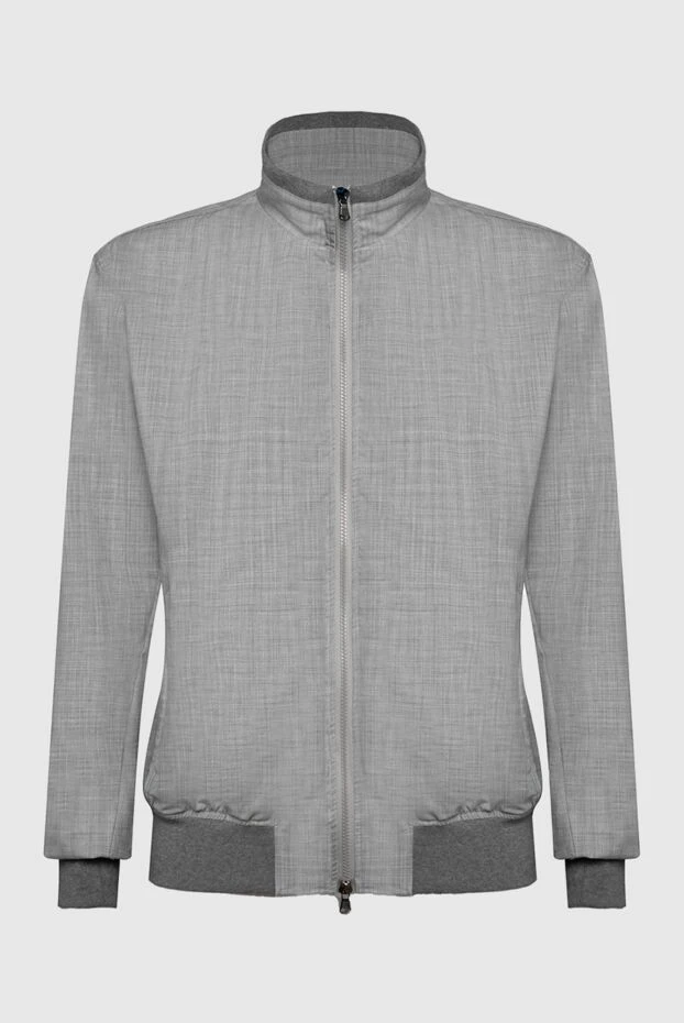 Barba Napoli man wool and polyester jacket gray for men buy with prices and photos 168709 - photo 1
