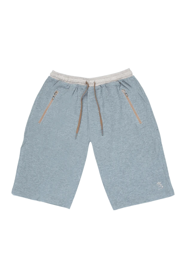 Barba Napoli man cotton and polyamide shorts gray for men buy with prices and photos 168717 - photo 1