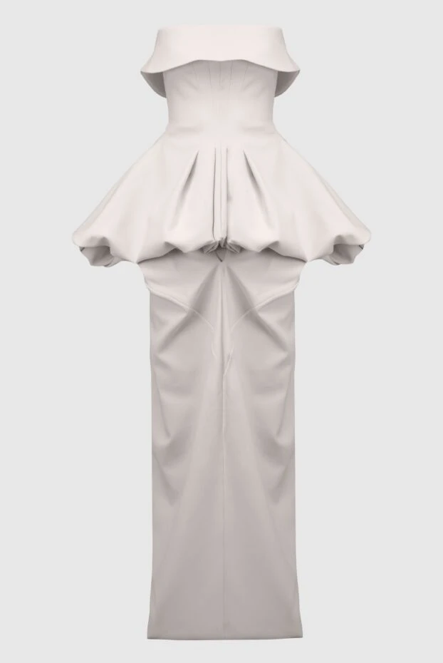 Maticevski женские платье из полиэстера белое женское купить с ценами и фото 168724 - фото 1