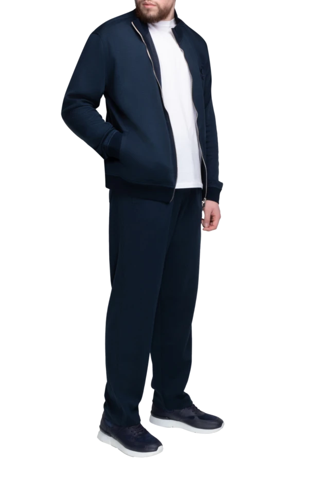 Billionaire man men's silk sports suit blue buy with prices and photos 168730 - photo 2