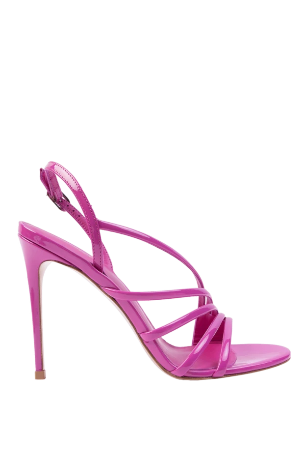 Le Silla women's leather sandals with thin straps, pink 168736 - photo 1