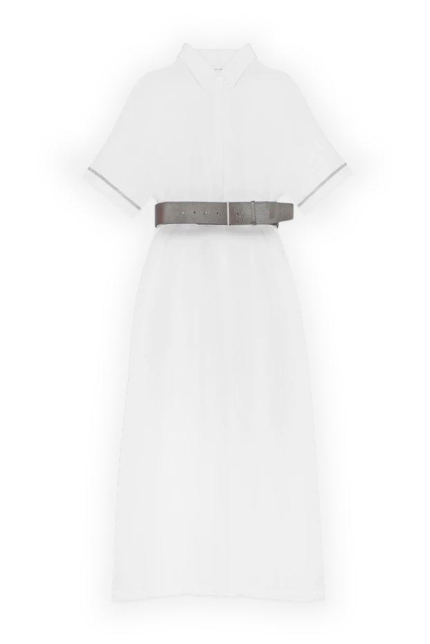 Fabiana Filippi woman white linen dress for women buy with prices and photos 168739 - photo 1