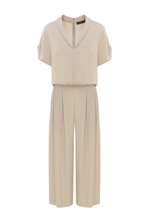 Fabiana Filippi beige viscose jumpsuit for women 168740 - photo 1