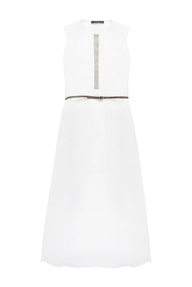 Fabiana Filippi woman white linen dress for women 168750 - photo 1