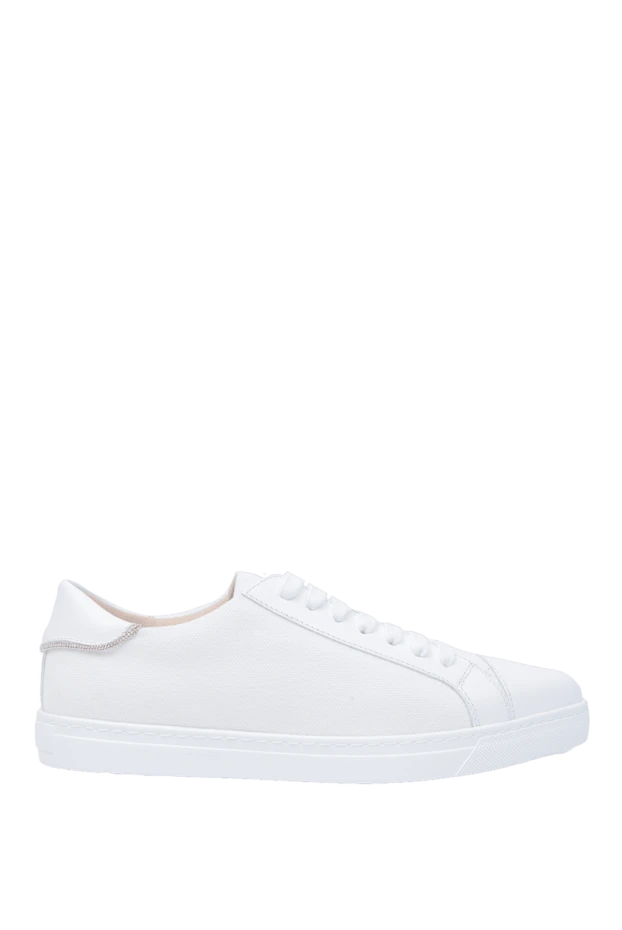 Fabiana Filippi woman white cotton sneakers for women 168769 - photo 1