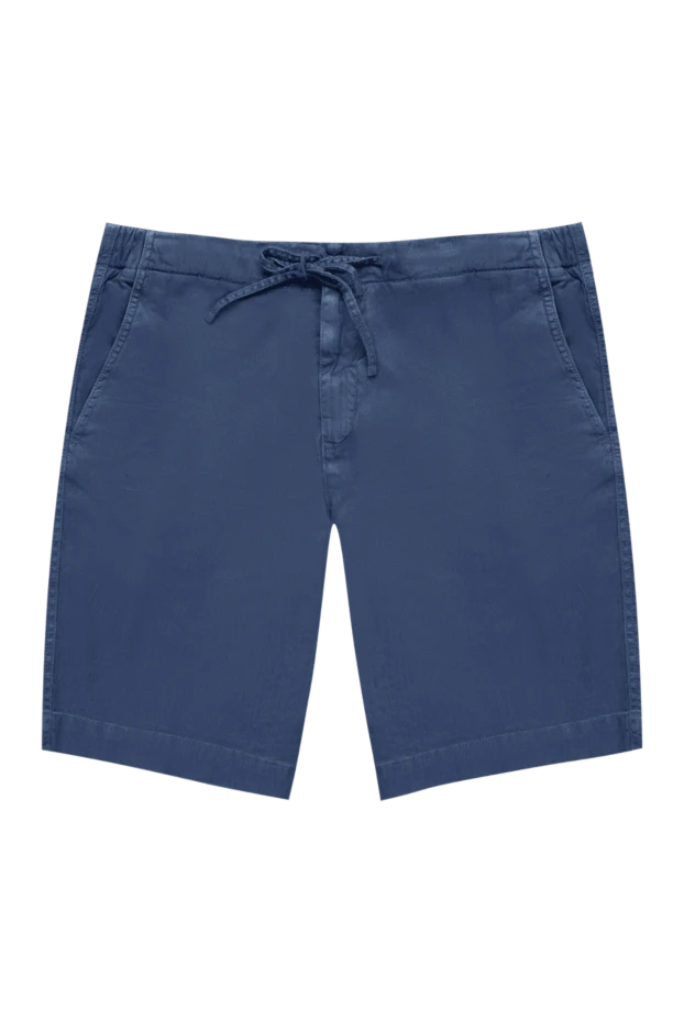 Loro Piana man blue linen and cotton shorts for men 168817 - photo 1