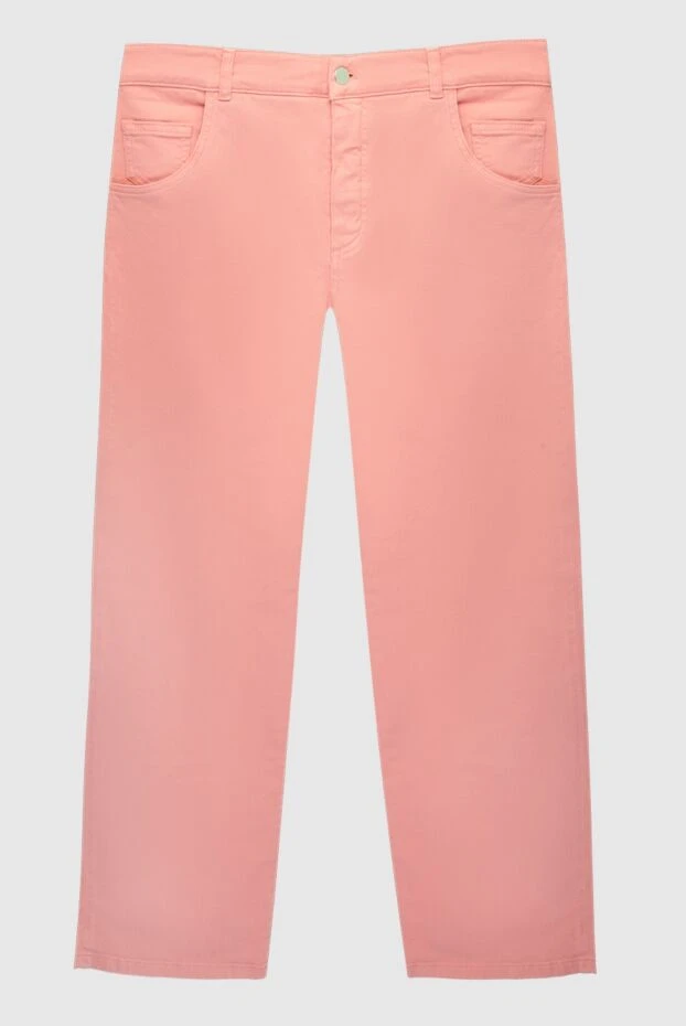 Loro Piana woman pink linen and cotton jeans for women 168819 - photo 1