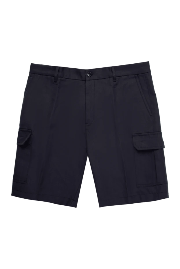 Loro Piana men's loose fit cotton and linen cargo shorts 195456 - photo 1