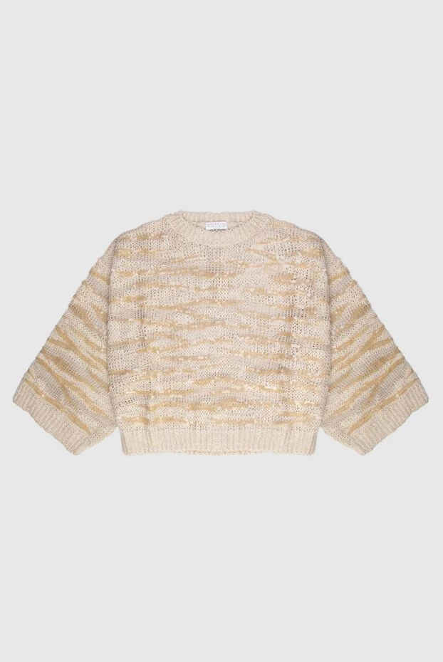 Beige jumper for women - photo 1