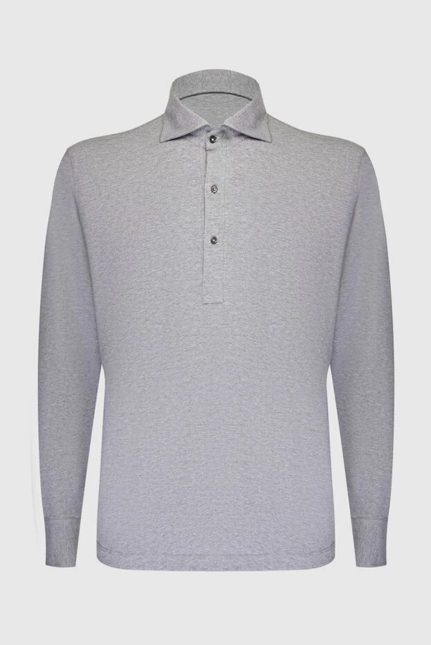 Brunello Cucinelli gray cotton shirt for men 168870 - photo 1