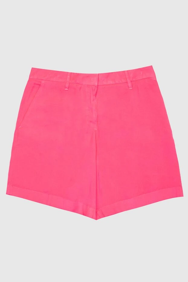 Jacob Cohen woman pink viscose shorts for women 168978 - photo 1