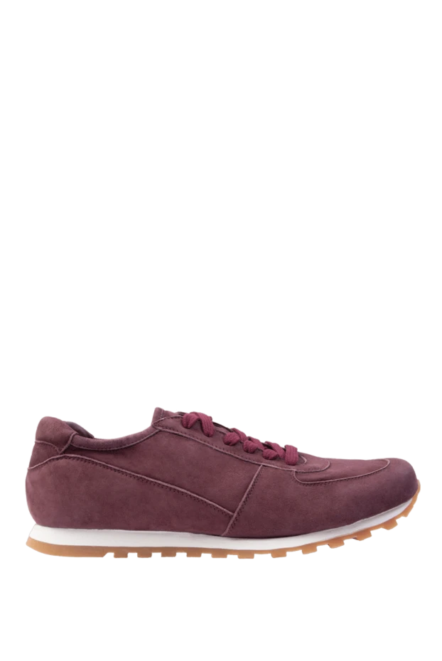 Andrea Ventura man burgundy suede sneakers for men buy with prices and photos 168989 - photo 1