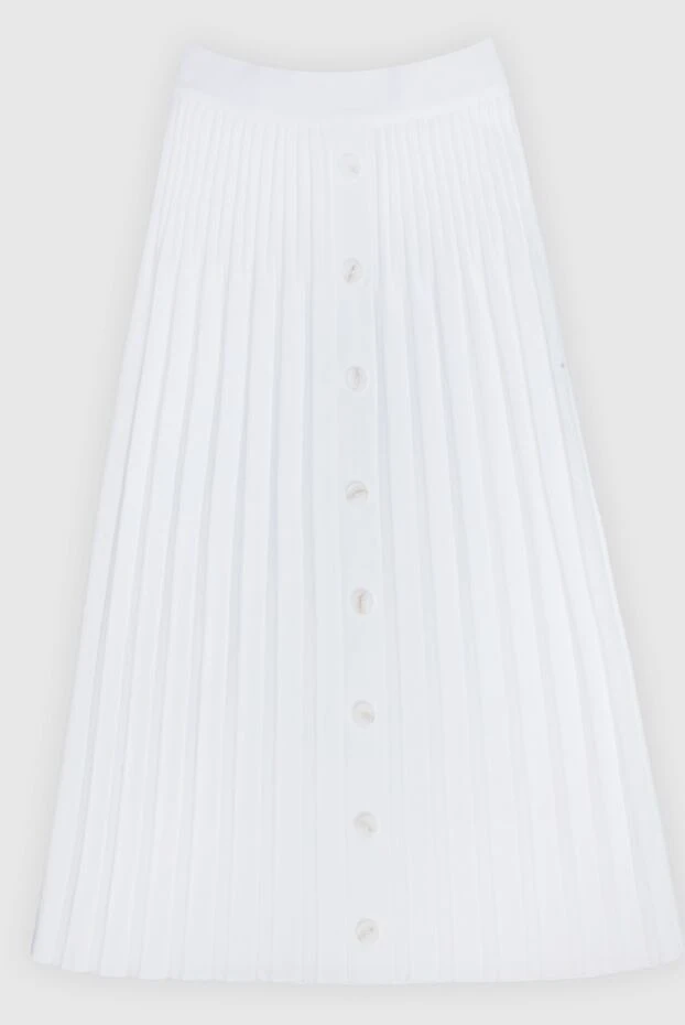 Panicale white cotton skirt for women 169070 - photo 1