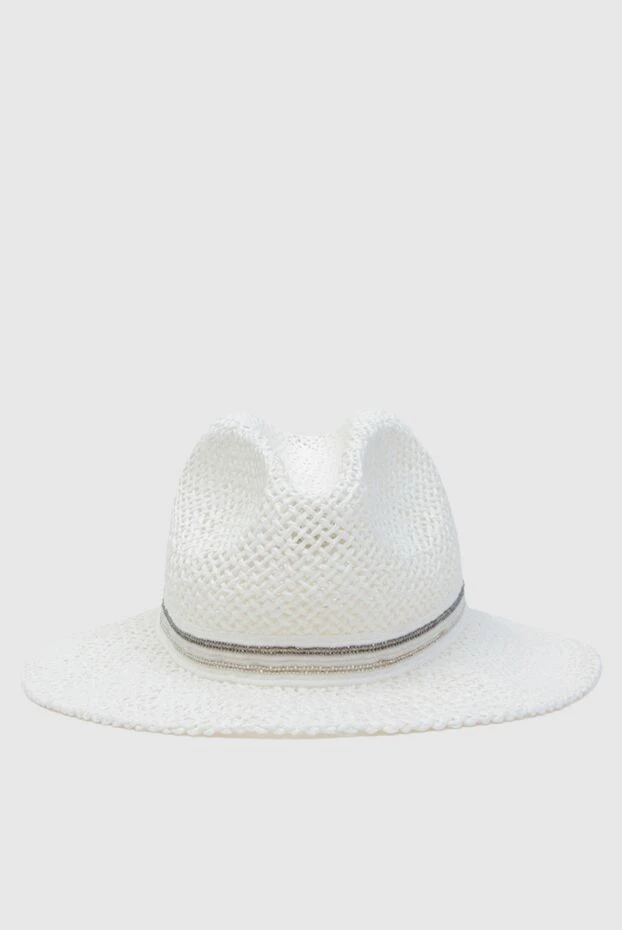 Panicale openwork hat for women white 169100 - photo 1