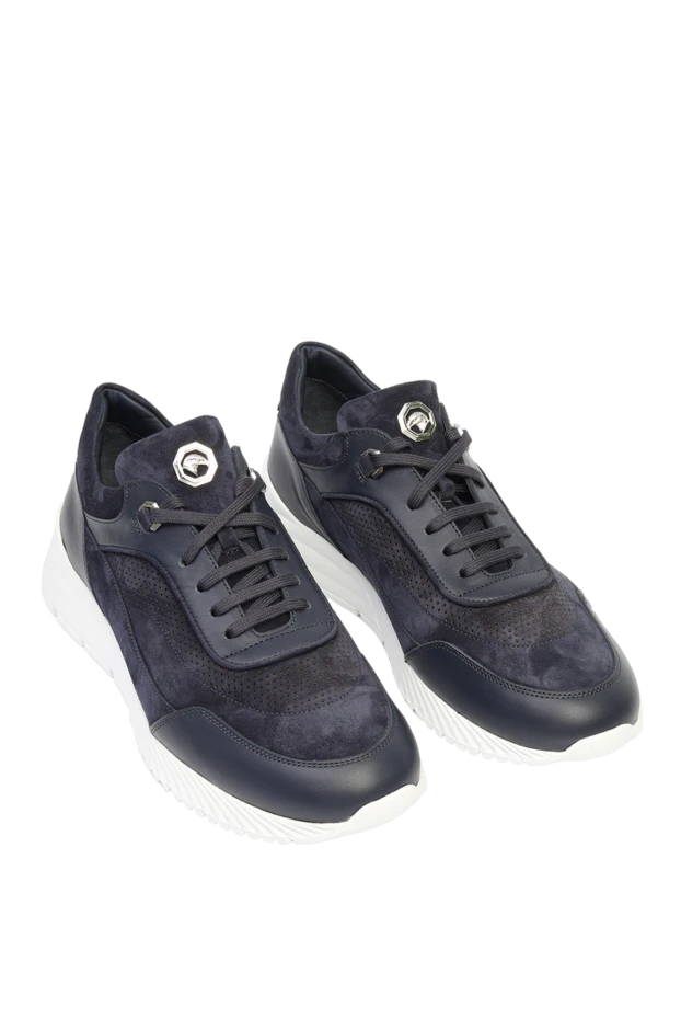 Stefano Ricci black nubuck sneakers for men 169104 - photo 3