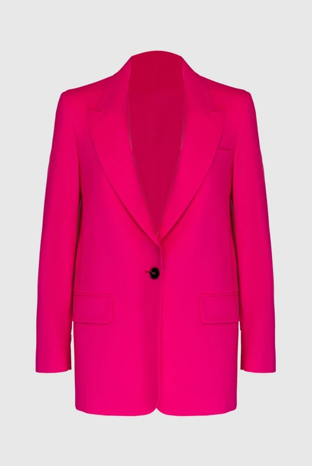 MSGM женские жакет из шерсти и эластана розовый женский купить с ценами и фото 169135 - фото 1