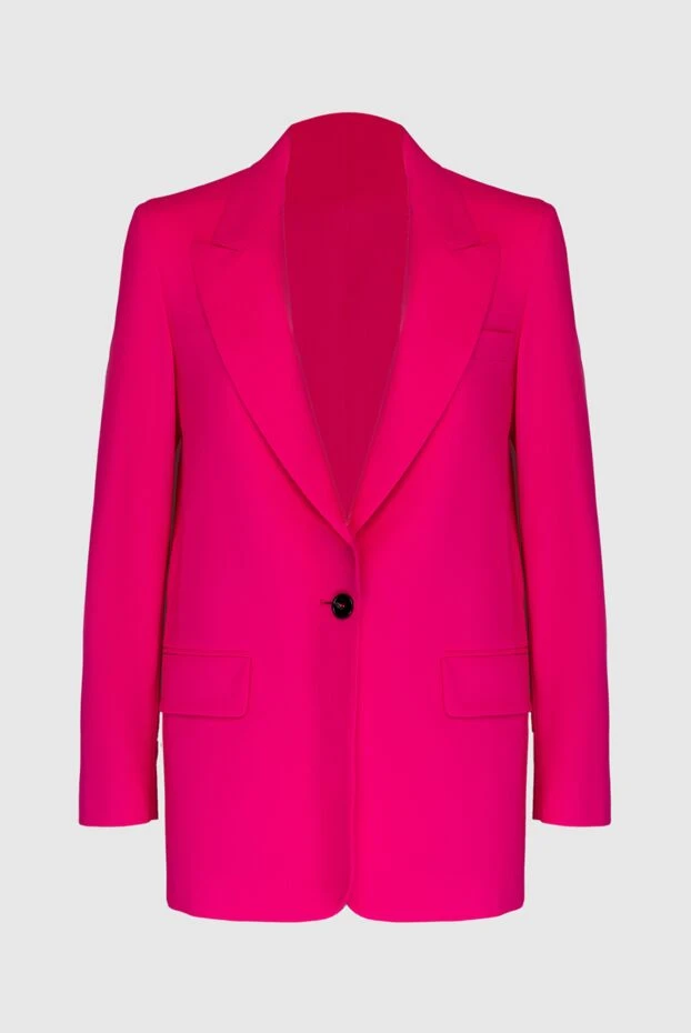 MSGM jacket made of wool and elastane pink for women 195607 - photo 1