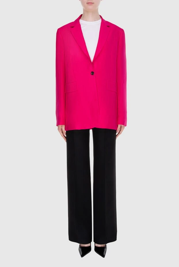 MSGM woman pink viscose jacket for women buy with prices and photos 169138 - photo 2