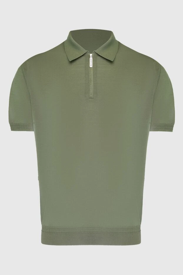 Stefano Ricci green silk polo for men 169162 - photo 1