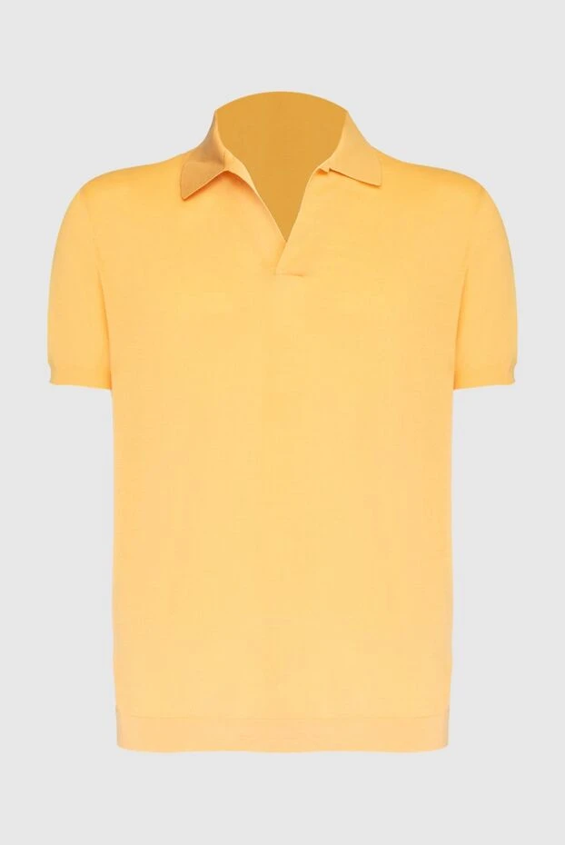 Loro Piana polo made of cotton yellow for men 195731 - photo 1
